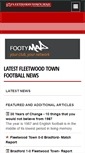 Mobile Screenshot of fleetwoodtown-mad.co.uk