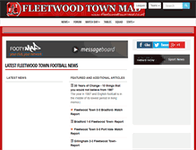 Tablet Screenshot of fleetwoodtown-mad.co.uk